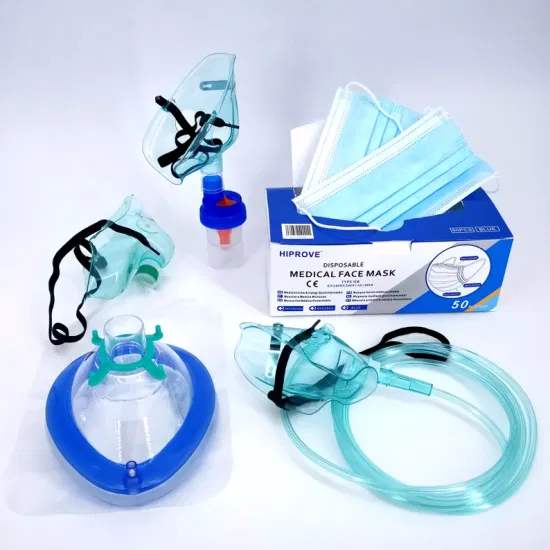 Medizinischer chirurgischer Einweg-Sauerstoffreservoir-Beutel, PVC-Zubehör, Bipap Non
