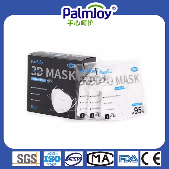 KN95 N95 Medizinische Gesichtsmaske 5-fach CE TÜV Eua FFP2 En149