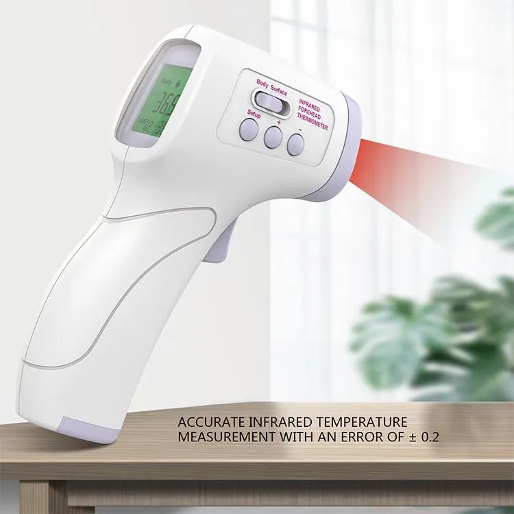 Digitales Infrarot-Stirnthermometer, berührungsloses Thermometer